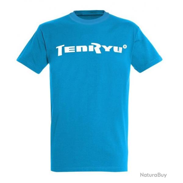 TEE SHIRT TENRYU BLEU TURQUOISE