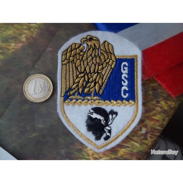 cusson militaire Groupe de Soutien Corse GSC arme Franaise patch insigne tissu