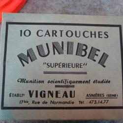 Boite de Cartouches - Collection - Cal 12 pb 4 - VIGNEAU, Asnières