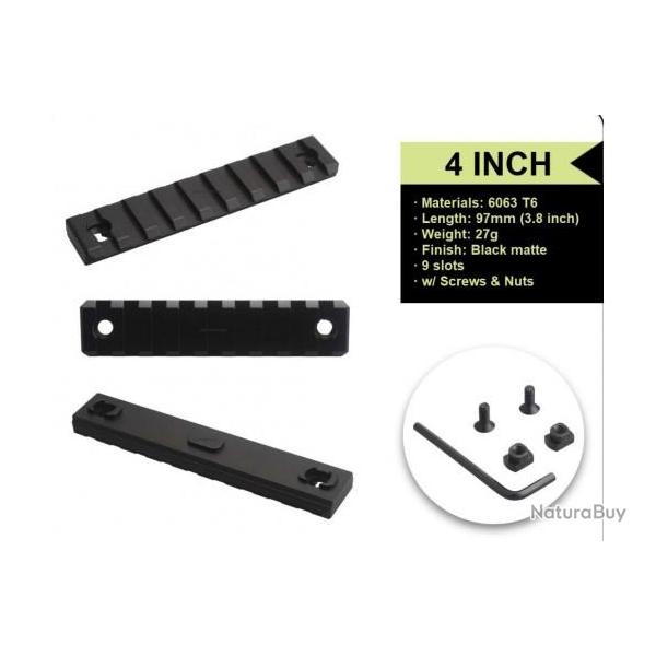 Rail tactique M Lok - 4 