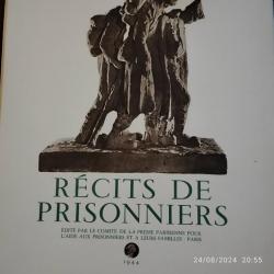 Récits de prisonniers. 1944.