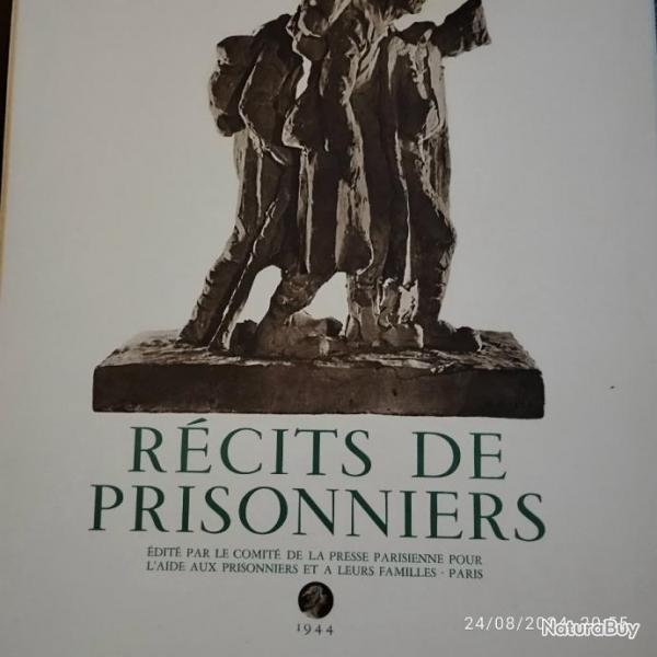 Rcits de prisonniers. 1944.