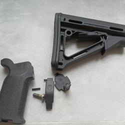 Lot crosse magpul  ctr poignée k2