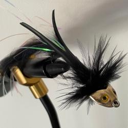 Streamer mouche  Atlantique 5 grs modèle noir