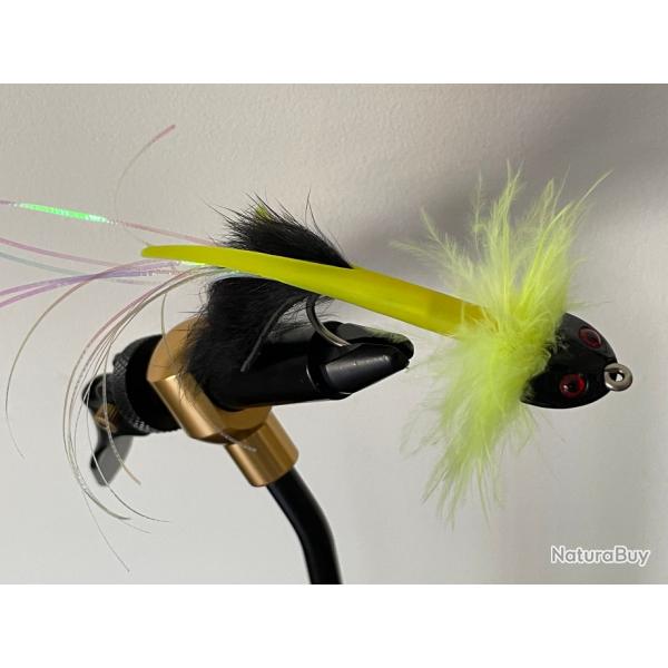 Streamer mouche  Atlantique 5 grs modle jaune