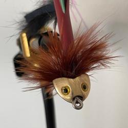 Streamer mouche  Atlantique 5 grs modèle marron