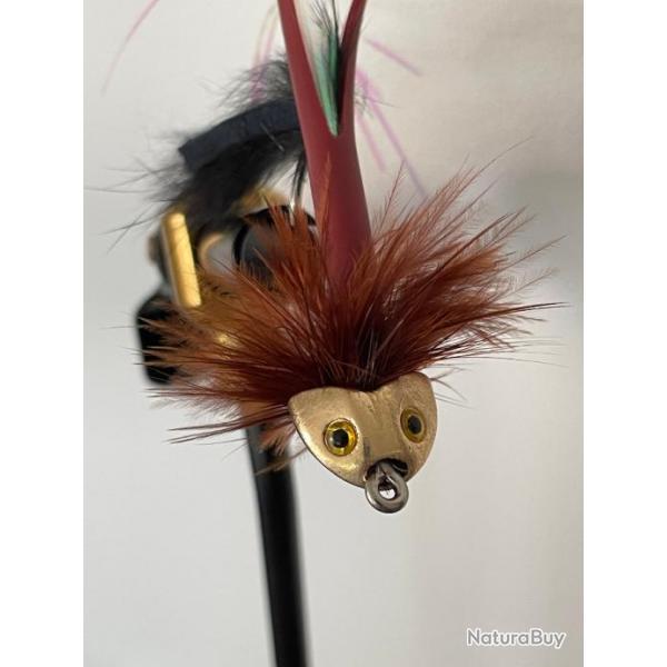 Streamer mouche  Atlantique 5 grs modle marron