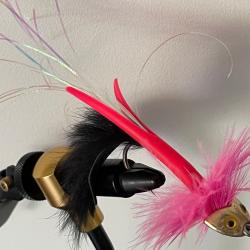 Streamer mouche  Atlantique 5 grs modèle rose