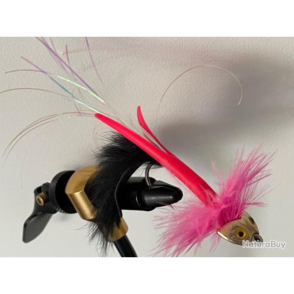 Streamer mouche  Atlantique 5 grs modle rose