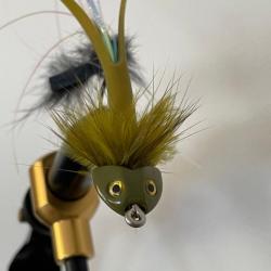 Streamer mouche  Atlantique 5 grs modèle olive