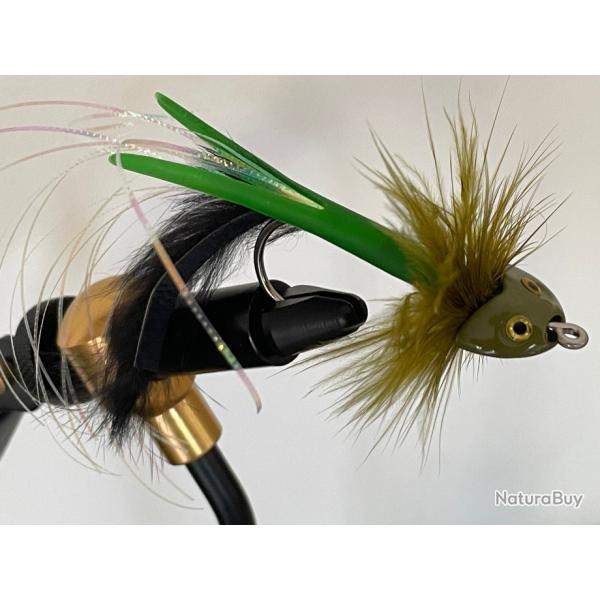 Streamer mouche  Atlantique 5 grs modle vert anglais