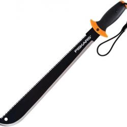 Machette FISKARS PROFESSIONNEL noire Scie 60 cm