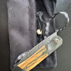 Couteau pliant Balrog L linerlock de Florian keller