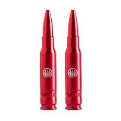 Douilles amortisseur BERETTA en aluminium cal.308 rouge par 2