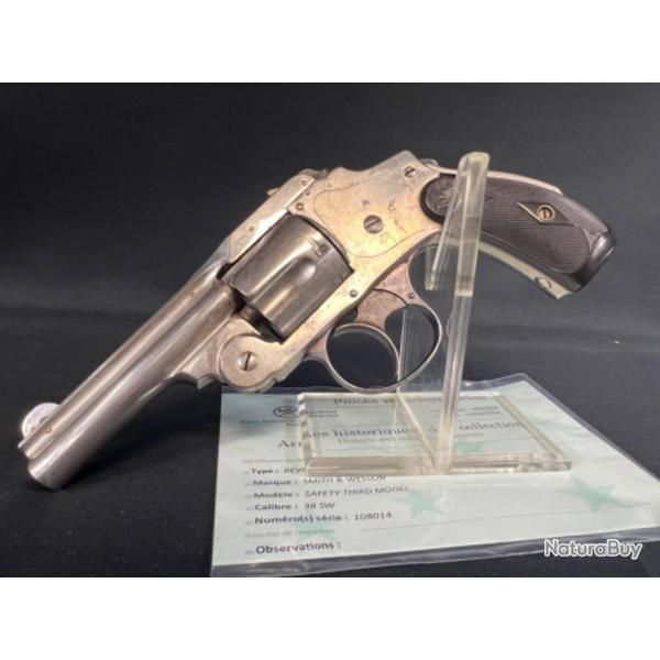 SMITH & WESSON THIRD MODEL calibre 38sw