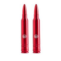 Douilles amortisseur BERETTA en aluminium cal.300wm rouge par 2