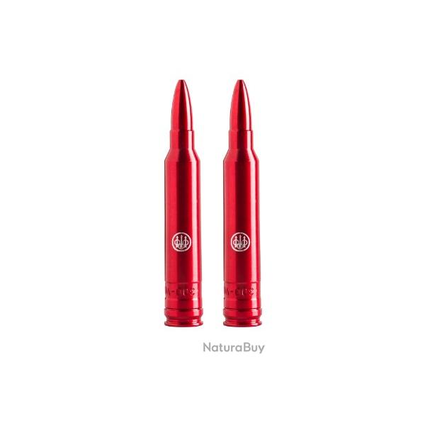 Douilles amortisseur BERETTA en aluminium cal.300wm rouge par 2