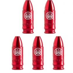 Douilles amortisseur BERETTA en aluminium cal.9X19 rouge par 5