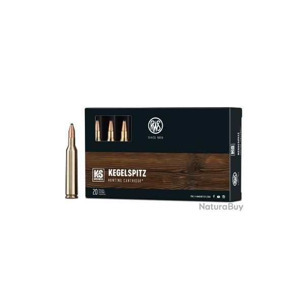 Munitions RWS cal.308 win ks 9,7gr 150g par 20