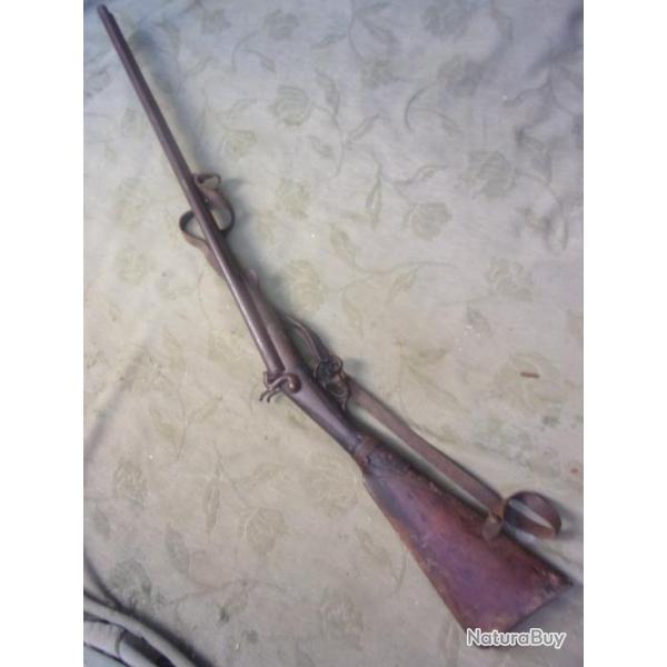 fusil de chasse  broche type Lefaucheux calibre 16 canons 75,5 cm