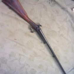 fusil de chasse à broche type Lefaucheux calibre 16 canons 76 cm