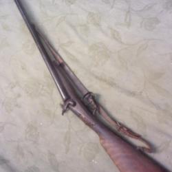 fusil de chasse à broche type Lefaucheux calibre 16 canons 74 cm