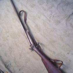 fusil de chasse à broche type Lefaucheux calibre 16 canons 76,5 cm