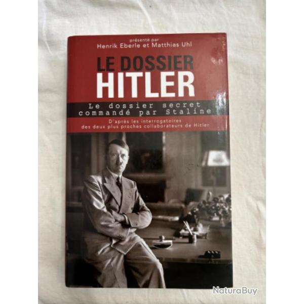 LIVRE LE DOSSIER HITLER