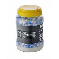 Pot de 500 Billes Poudre Blanche CB43 cal 0.43 - Umarex