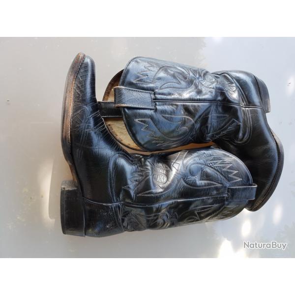 Bottes santiag Western/cowboy en cuir