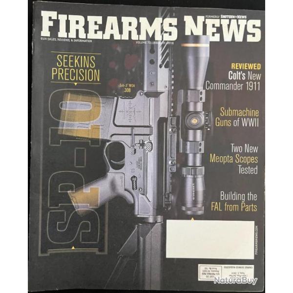 Revue Firearms News Vol 70, Issue 19 - 2016