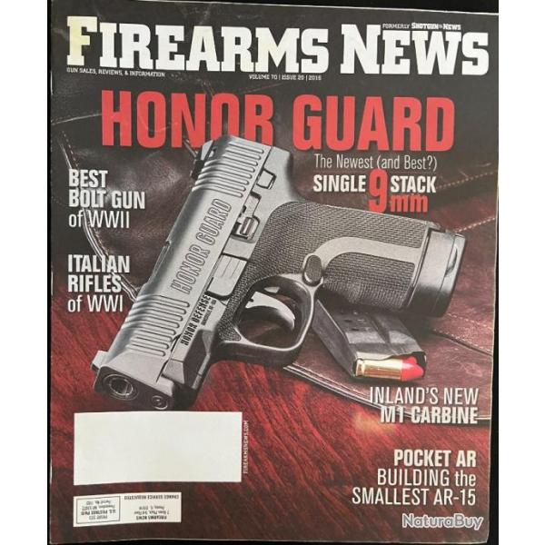 Revue Firearms News Vol 70, Issue 20 - 2016