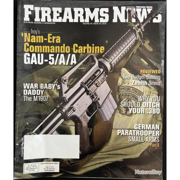 Revue Firearms News Vol 70, Issue 24 - 2016