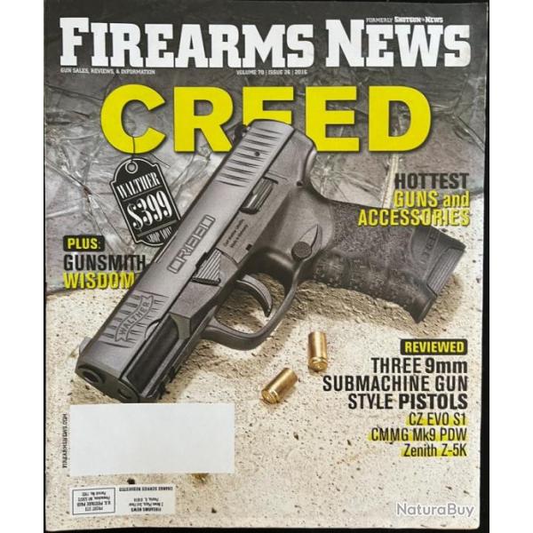 Revue Firearms News Vol 70, Issue 26 - 2016