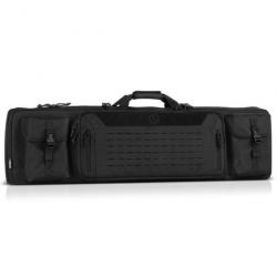 SAVIOR EQUIPMENT URBAN WARFARE DOUBLE RIFLE BAG GUN - SUITABLE FOR RIFLE SHOTGUN, W/ BACKPACK STRAP,