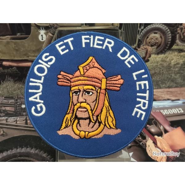 Gaulois et Fier de l'Etre - 90 mm   coudre ou  thermocoller *