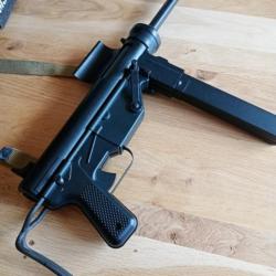 Pistolet mitrailleur M3 Grease gunRéplique Airsoft.