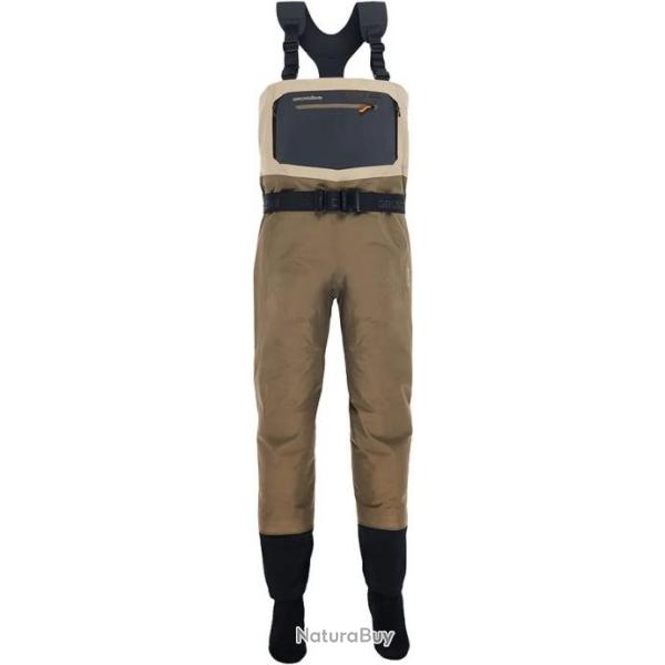 MEN'S BOUNDARY STOCKINGFOOT WADER STONE/OTTER - LG (9-11) (90000 - 356)