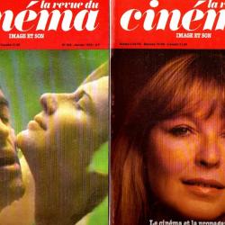 la revue du cinéma , image et son 317, 324, 325 , 1977-1978 soit 3 revues