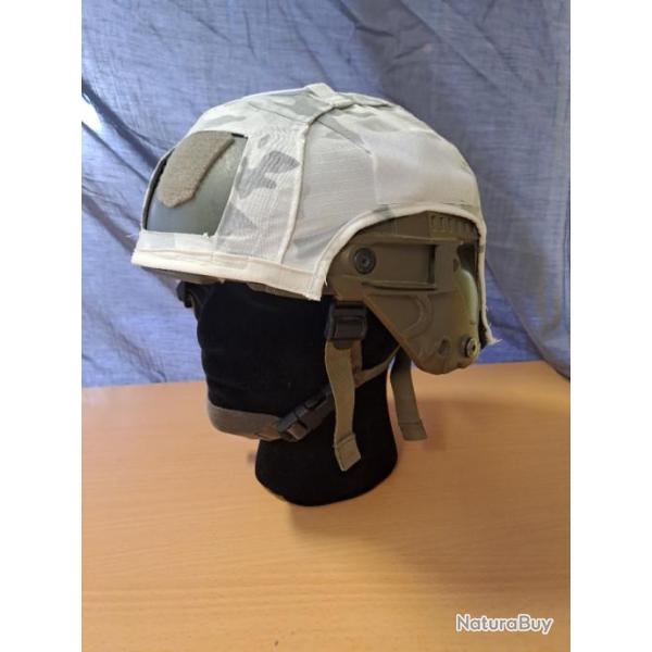 Couvre casque Flin/F3 multicam blanc