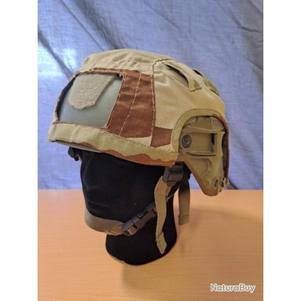 Couvre casque Flin/F3 camouflage dsertique