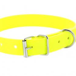 COLLIER CHIEN JAUNE 60CM