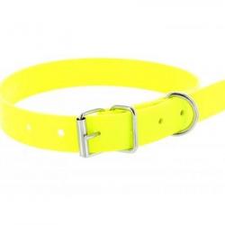 COLLIER CHIEN JAUNE 45CM