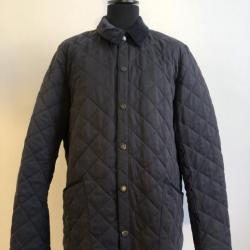 Barbour Veste BONELL Quilté Navy XL Bleu marine