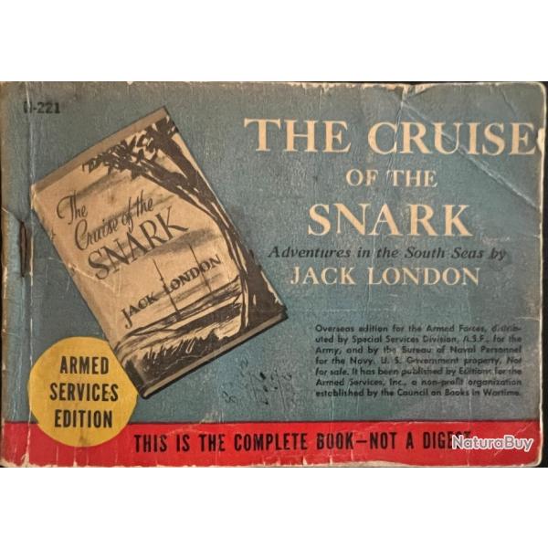 Livre The cruise of the Snark - Jack London - Armed services edition