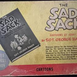 Livre The Sad Sack by Sgt George Baker - Cartoons