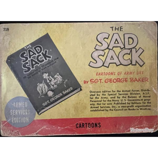 Livre The Sad Sack by Sgt George Baker - Cartoons