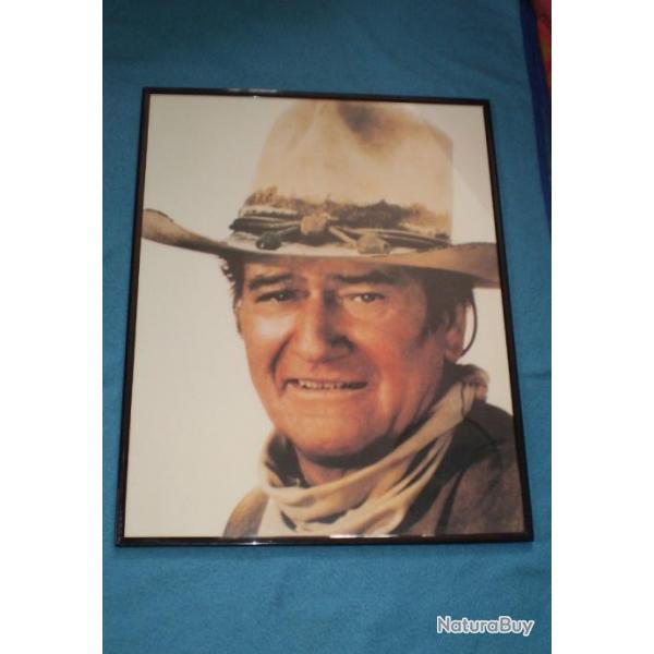 Lot de deux cadres John WAYNE