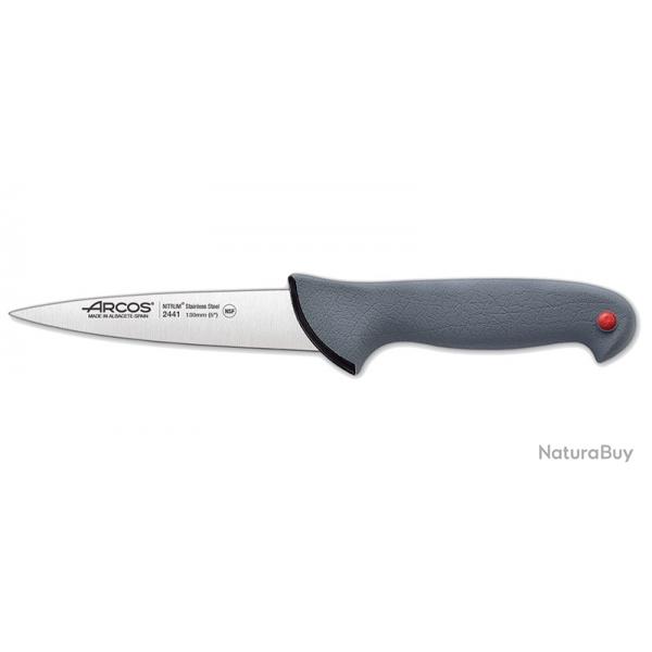 Colour Prof - Couteau Dsosseur - Arcos - 130mm - Gris