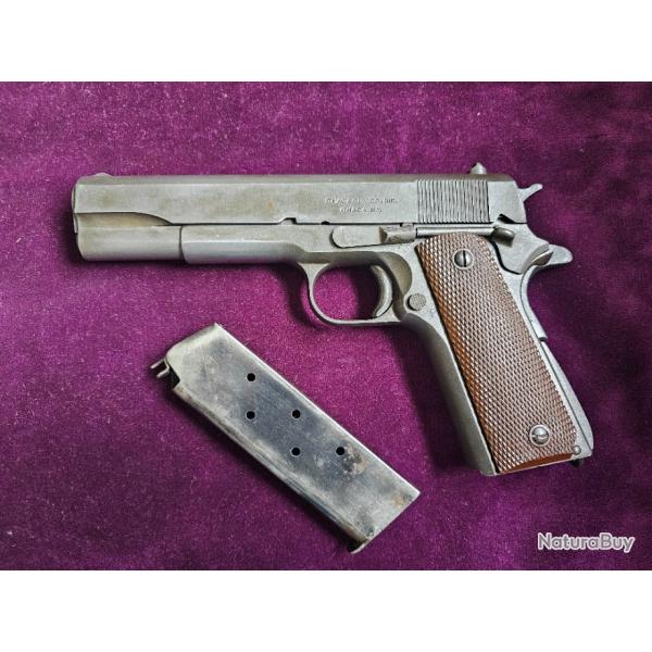 Pistolet ITHACA, M1911 A1 Arme amricaine, calibre 45acp, 2e guerre mondiale